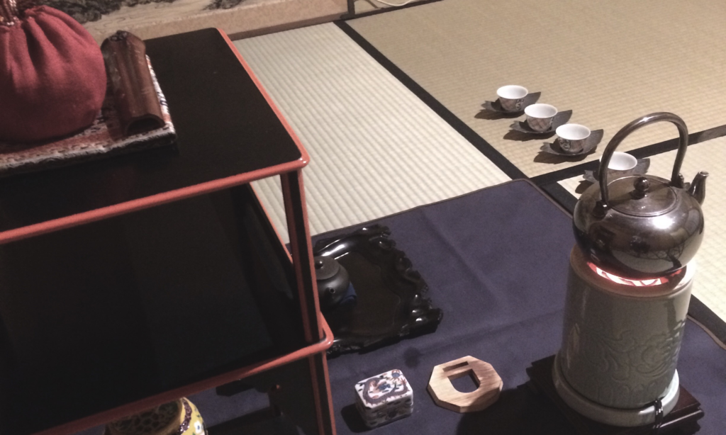 煎茶道　煎茶道具　初煎会