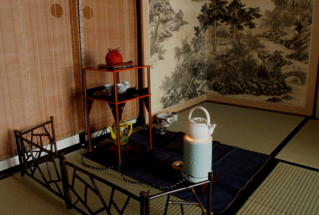 奈良 三五夜 茶道 煎茶道 東雲棚 茶会