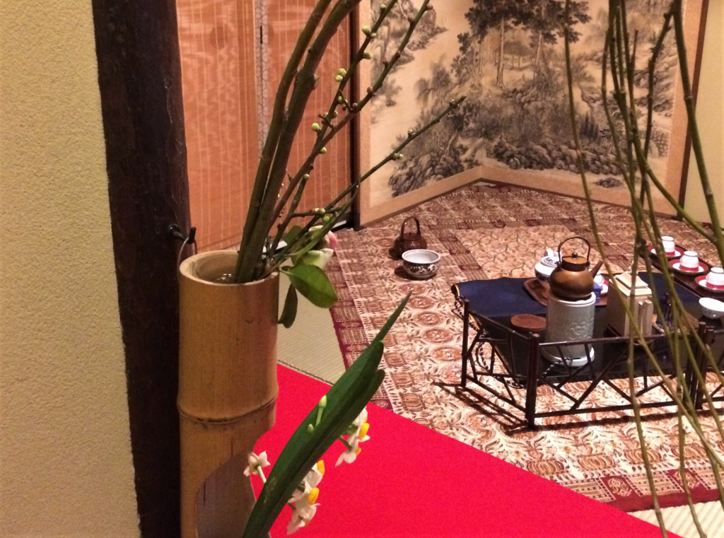奈良　三五夜　隠れ家サロン三五夜　茶道　煎茶　煎茶道　紅茶