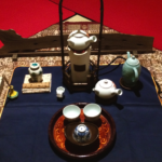 奈良　nara 隠れ家サロン　三五夜　茶道　煎茶道　煎茶　お茶　ほうじ茶　焙じ茶　茶会　癒し　煎茶道具　煎茶器　炮烙　急須　涼炉　茶入れ　JR奈良駅　徒歩2分　三網田　椿餅