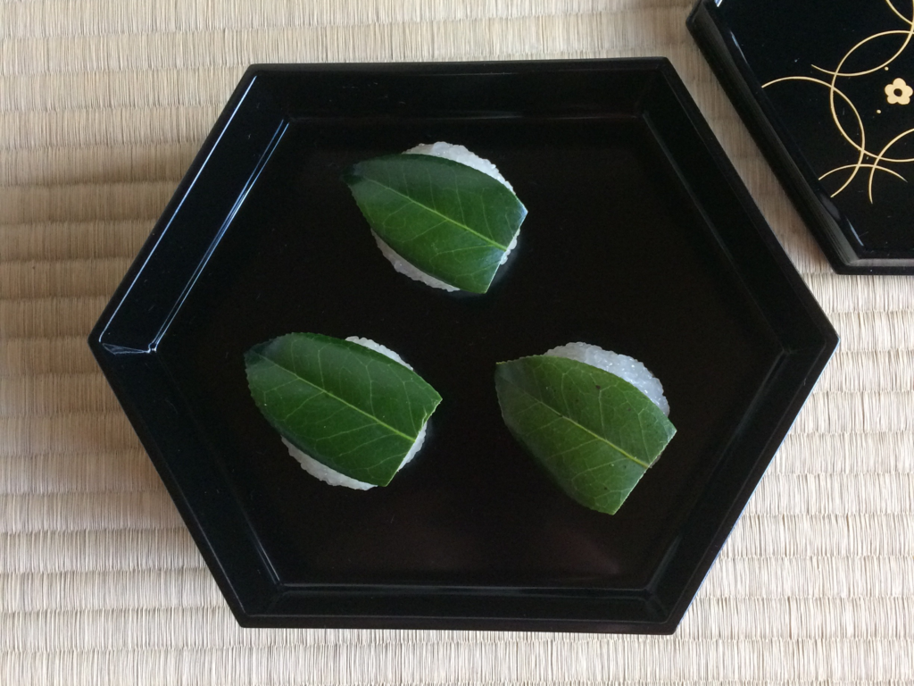 奈良 nara 隠れ家サロン 三五夜 茶道 煎茶道 お茶 煎茶 ほうじ茶 御所かおり 丸久小山園 JR奈良 徒歩2分 三網田 茶室 椿 寒椿 椿餅