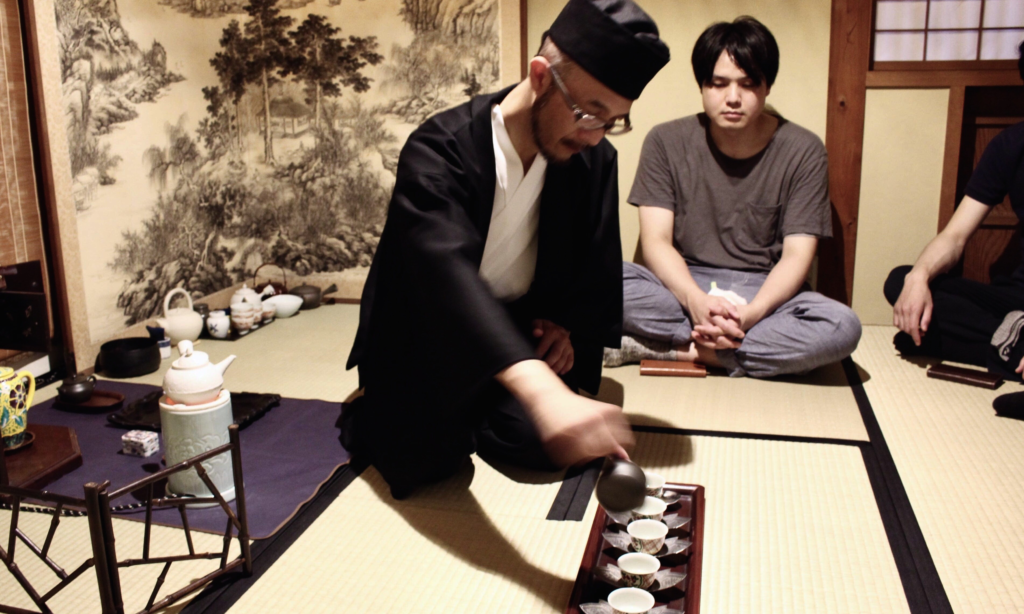 奈良　nara 隠れ家　三五夜　煎茶　煎茶道　茶道　お茶　玉露　体験　教室　講習会　バーテンダー　bartender　LAMPBAR ランプバー　金子道人　thesailingbar バー　bar　ワールドクラス　世界チャンピオン　キリンディアジオ　カクテル　cocktail　カクテルコンペ　渡邉匠　JR奈良駅　徒歩　2分　三網田　高橋慶　安中良史　ShinyaKoba　お稽古　習い事　稽古