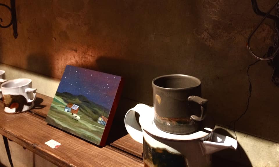 月光荘サロン　月のはなれ　奈良　nara 隠れ家　三五夜　茶道　茶の湯　茶会　月釜　茶室　表千家　裏千家　煎茶道　お茶　お茶会　小間　春日大社　春日若宮おん祭り　いけばな教室　徒歩2分　三網田　さんごや　三五屋　sangoya 聞香　香道　香道具　黄檗　黄檗東本流　JR奈良駅　駅前　奈良県　奈良市　なら　茶道教室　　銀座　　穴場　あなば　落ち着く　カフェ　バー　cafe　bar　銀座　隠れ家　清家正吾　画家　アクリル画　アイスランド　動物　可愛い