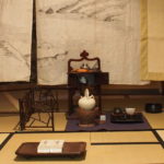 奈良 nara 隠れ家 三五夜 茶道 煎茶道 茶の湯 お茶 煎茶道体験 煎茶体験 お稽古 習い事　完全予約制　個室　茶室　プライベートサロン　ゆとり　夏の奈良　夏の設え　涼しい　文人趣味　揖保乃糸　素麺　そうめん　山水画　簾　簀戸　建具　煎茶文人趣味　古民家サロン　JR奈良駅　駅前　徒歩2分　近鉄奈良　徒歩圏内　奈良散策　体験　隠れ家　さんごや　玉露　